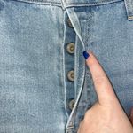 Hollister Stretch Ultra High Rise Light Wash Ripped Vintage Straight Leg Jeans Photo 4