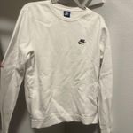 Nike White Crewneck Sweatshirt Photo 0