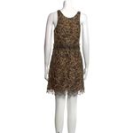 Balenciaga  Black & Gold Lace Sleeveless Mini Dress US6, FR38 Photo 5