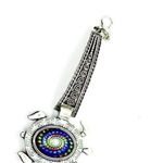 Boutique Boho Sea Turtle Rhinestone Silver-Tone Bracelet NWT Photo 2