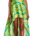 Alexis Rajiya Dress Citrus Green Yellow Asymmetrical High Low Hem Size XS NWT Photo 0