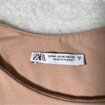 ZARA  Beige Racerback Sleeveless Bodysuit Photo 5