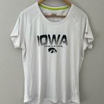 Under Armour Iowa Hawkeyes green tee | Size Large Athletic Shirt Photo 0