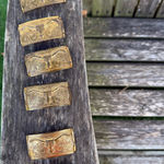 7‎ WESTERN COWBOY COWGIRL GOLD SILVER LONGHORN BULL CONCHOS NAVAJO 4 SKINNY BELT Photo 0