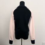 SHAPE Black and Soft Pink Mockneck Full Zip Jacket in Size XS Photo 1