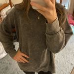 Kohls washed grey sweater Photo 0