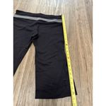 Lululemon‎ | Groove Crop Cropped Athletic leggings Black Size 12 Photo 2
