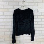 St. John  Sport Black Chenille Crewneck Swea… Photo 4