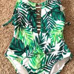 Xhilaration Jungle One Piece Bikini Photo 0