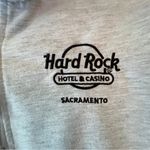 Hard Rock Cafe Hard Rock Sacramento Cafe Gray Half-Zip Sweater size medium Photo 2