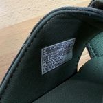 UGG  Goldenstar Cross Slide Suede Minimalist Platform Sandal Green Size 7.5 Photo 7