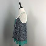 THML  Embroidered Layered Tank Medium Photo 5