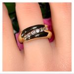 14KT .67 CARAT DIAMOND HEAVY & THICK SOLID RING Gold Photo 11