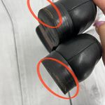 Etienne Aigner  Women's 6.5 CARVER Black Leather Buckle Strap Dress Loafer Shoes Photo 8