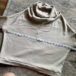 Free People  Beach Relaxed Fit Mock Neck Long Sleeve Ribbed Knit Top Medium Photo 4