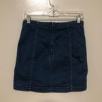 Free People Skirt Denim Jean Mini Paneled 12 Photo 1