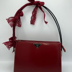Cute red shoulder purse Photo 0