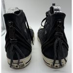 Converse Chuck Taylor All Star Size 7 Women's Suede Black Tri Zip Y2K Hip Hop Photo 3