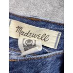 Madewell Womens Baggy Straight Jeans Denim Blue Lyocell Blend Size 29 Petite Photo 3