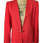 Givenchy  Sport Vintage Chain Button Linen Blazer Photo 0