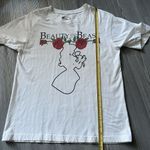 Disney Beauty and the Beast Shirt Womens Small White Photo 6