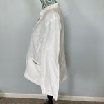 Eileen Fisher  Linen Shirt Jacket size Large White Photo 1