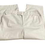 st. john's bay  Women's Size 8 Stone Stretch Waist Hidden Stretch Waistband Pants Photo 0