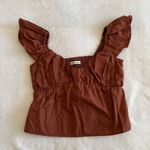 Abercrombie & Fitch Abercrombie Peplum Babydoll Top Photo 0