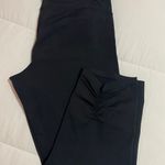 Calvin Klein Black Cropped Leggings Photo 1