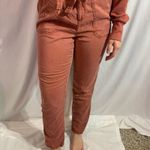 Maurice's Maurice’s rust color paper bag waist pants with a belt. Ankle length, size 6. Photo 0