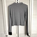Urban Outfitters  Black & White Long Sleeve Mockneck Crop Medium Photo 1