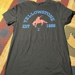 Yellowstone woman t shirt​ Black Size M Photo 0