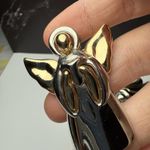 Angel / Noel Christmas Holiday Lot Of 3 Brooch Pin Angels 1 LC Gold Photo 8