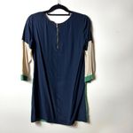 Club Monaco  silk color block dress women’s‎ size 2 Photo 7