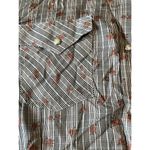 Wrangler Retro Top Women Size XL Floral Pearl Snap Western Rodeo Cowgirl Country Photo 7