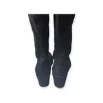 Stuart Weitzman new ❤︎︎ Iconic Tieland OTK Heeled Boots ❤︎︎ Black Suede ❤︎︎ 8.5M Photo 6