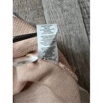 Calvin Klein ‎ Peach Scoop Neck Textured Shirttail Sweater LARGE Pastel Cottage Photo 10