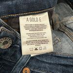 AGOLDE TUCKERNUCK BLUE DENIM HIGH RISE WAIST ANKLE BLUE ACID WASH JEANS 24 Photo 5