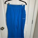 House Of CB  Oli blue flare leg‎ track wide leg sweat pants Photo 2