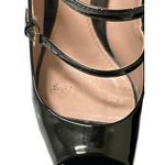 Gucci Lisbeth Black Patent Leather Triple Strap Mary Jane Heels IT 38 / US 8 Photo 7