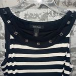 White House | Black Market NWOT Black and White Stripe Dress Size Small Photo 1