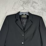 Compagnie Internationale Express Blazer Womens 12 Black Preppy Office Business Photo 4