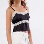PacSun  Kendall & Kylie Black Lace Crop Top Photo 0
