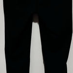 Mono b Women's Black‎ Stretch Leggings with Split Knee Zipper in Back Size L Black Size L Photo 0