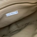 Venus  Boho Fringe Faux Leather Crossbody Shoulder Bag Beige Tan Photo 5