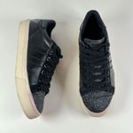 Gola Orchid II Glitter Womens Shoes Black Leather Casual Low Top Sneakers Size 7 Photo 3