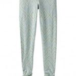 prAna Serafina Ruched Optional Footed Legging Agave Sizzle Green Size XS Photo 5