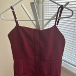 Dark red mini dress Photo 1