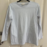Ann Mashburn  Striped Crew Neck Tee Size Small Photo 0