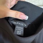 Athleta  Brooklyn Ankle Length Utility Trouser Pants Size 12 Tall‎ NWT Black Photo 6